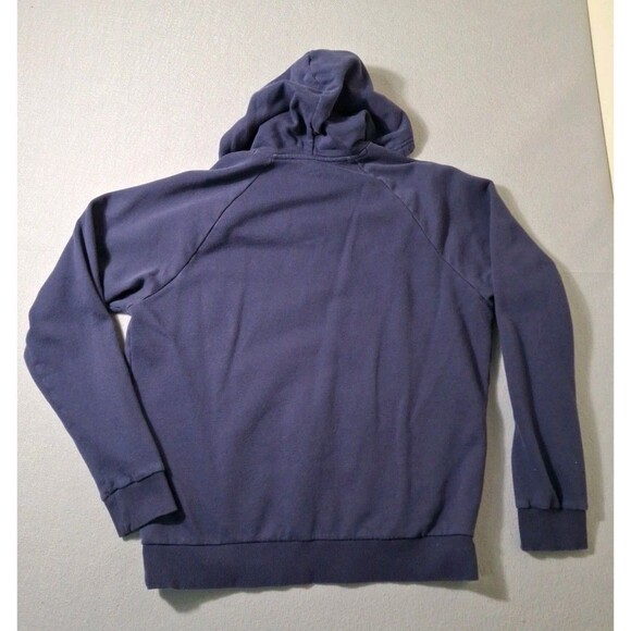 Under Armour Hoodie Mens Large Blue Pullover Sweatshirt Long Sleeve - Picture 5 of 7